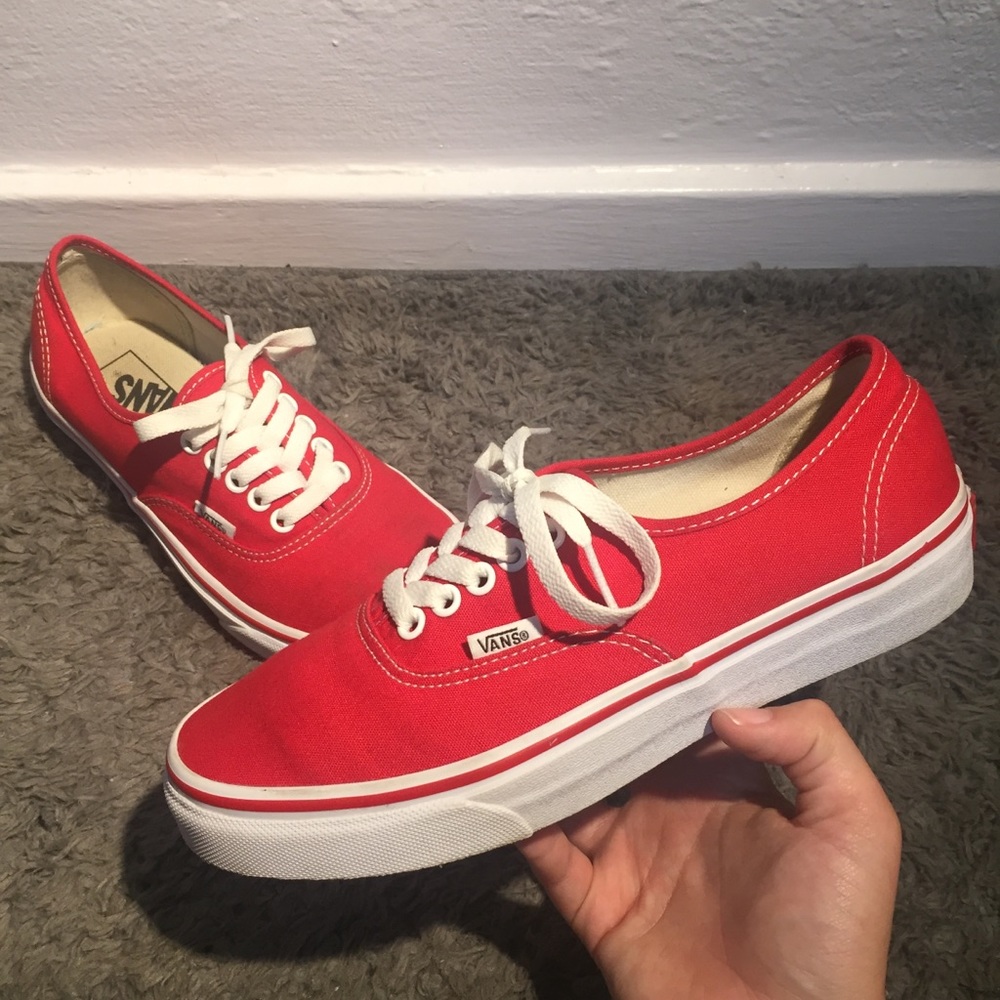 Vans Authentics red